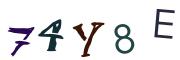 Image CAPTCHA